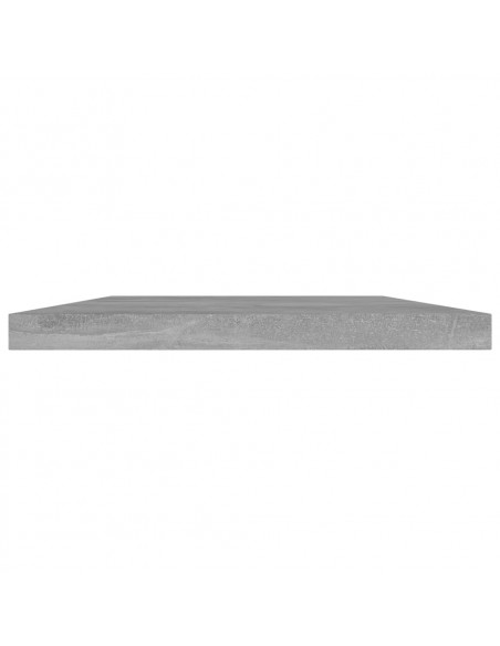 Ripiani per Libreria 4pz Grigio Cemento 40x20x1,5cm Multistrato