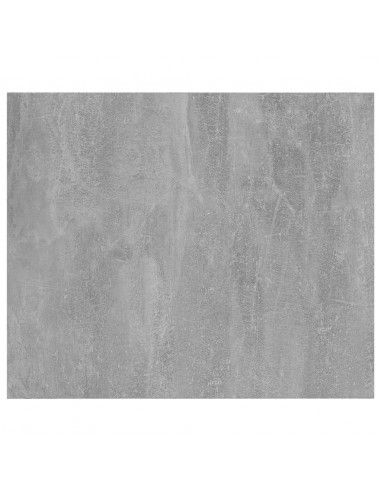 Ripiani per Libreria 4pz Grigio Cemento 60x50x1,5cm Multistrato