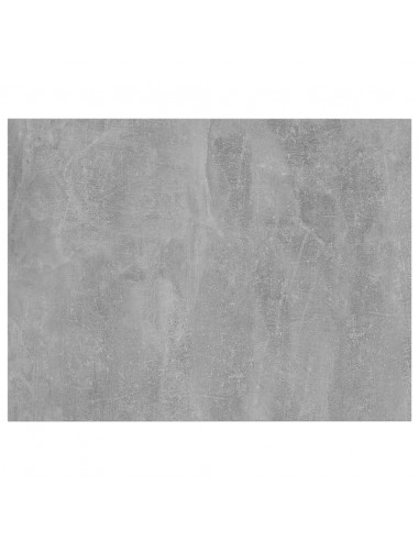 Ripiani per Libreria 4pz Grigio Cemento 40x30x1,5cm Multistrato