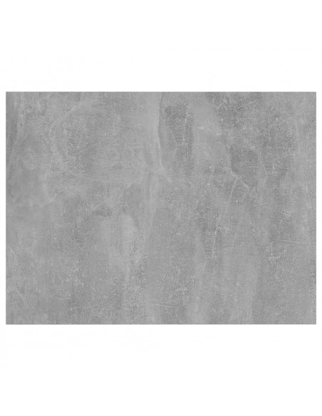 Ripiani per Libreria 4pz Grigio Cemento 40x30x1,5cm Multistrato