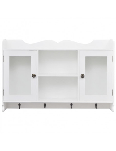 Mobile Pensile in MDF Porta DVD/Libri/Bicchieri