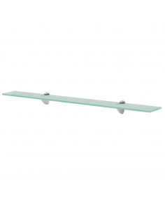 Mensola Galleggiante in Vetro 80x10 cm 8 mm 2