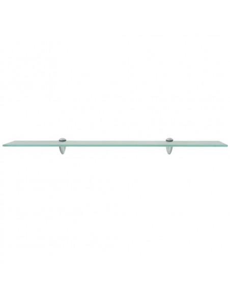 Mensola Galleggiante in Vetro 80x10 cm 8 mm