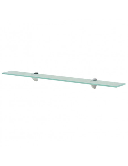 Mensola Galleggiante in Vetro 80x20 cm 8 mm