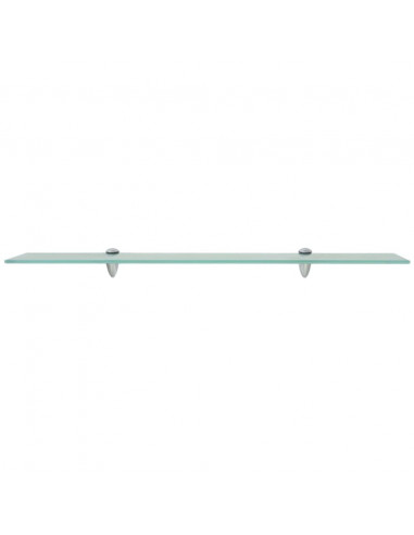 Mensola Galleggiante in Vetro 80x20 cm 8 mm