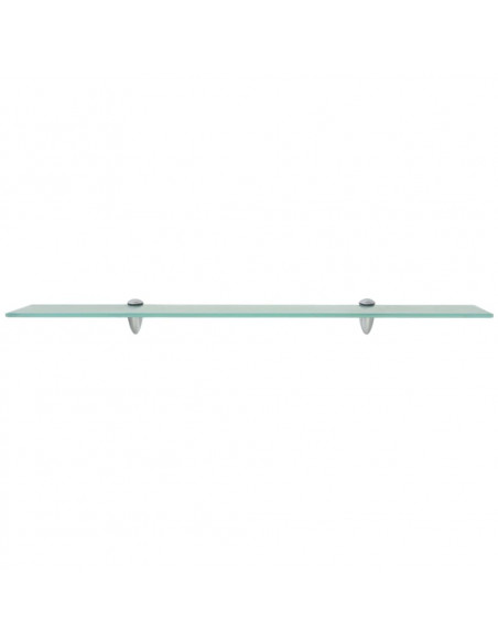Mensola Galleggiante in Vetro 80x20 cm 8 mm