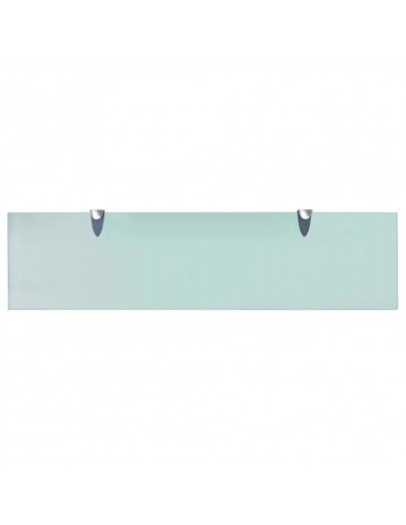 Mensola Galleggiante in Vetro 80x20 cm 8 mm