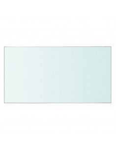 Mensola in Vetro Trasparente 30x12 cm 2