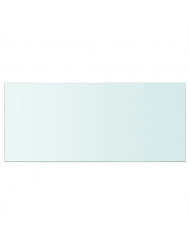 Mensola in Vetro Trasparente 50x25 cm