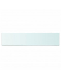 Mensola in Vetro Trasparente 60x12 cm 2