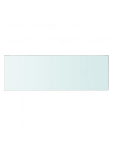 Mensola in Vetro Trasparente 60x20 cm