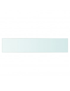 Mensola in Vetro Trasparente 70x15 cm 2