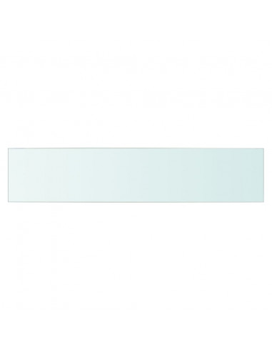 Mensola in Vetro Trasparente 70x15 cm