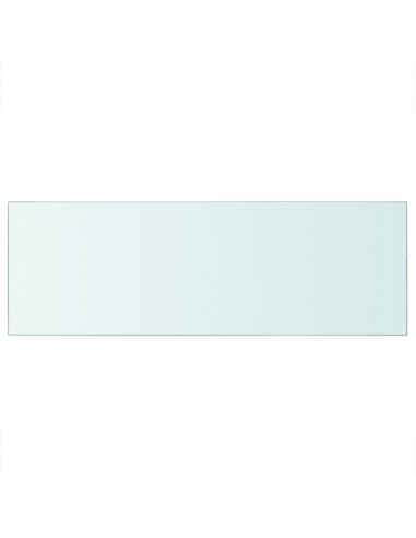 Mensola in Vetro Trasparente 70x25 cm