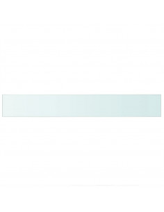 Mensola in Vetro Trasparente 90x12 cm 2