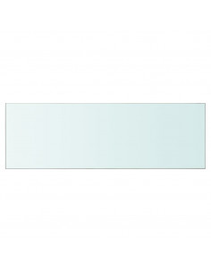 Mensola in Vetro Trasparente 90x30 cm 2