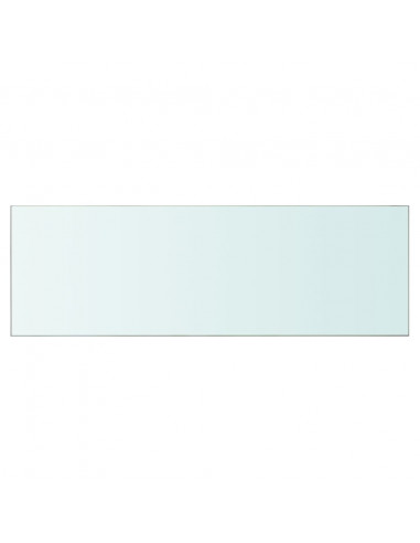 Mensola in Vetro Trasparente 90x30 cm