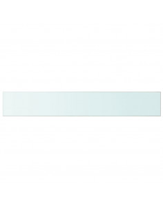 Lastra in Vetro Bianco 100x15 cm 2