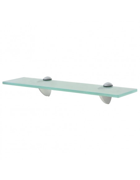 Mensole Galleggianti 2 pz in Vetro 40x10 cm 8 mm