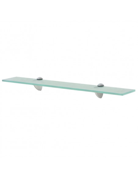 Mensole Galleggianti 2 pz in Vetro 60x10 cm 8 mm