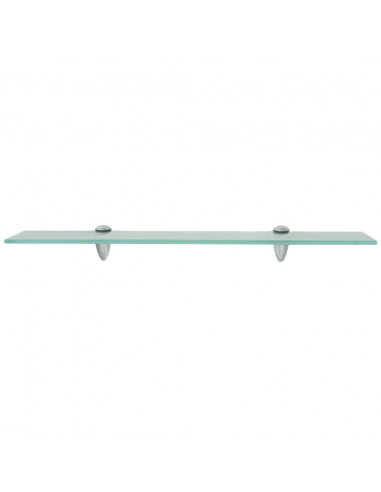 Mensole Galleggianti 2 pz in Vetro 60x10 cm 8 mm