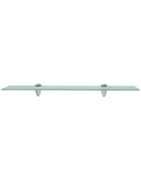 Mensole Galleggianti 2 pz in Vetro 60x10 cm 8 mm