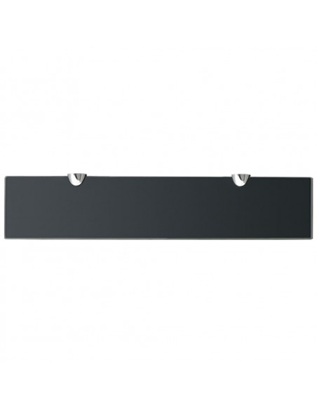 Mensole Galleggianti 2 pz in Vetro 50x10 cm 8 mm