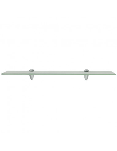 Mensole Galleggianti 2 pz in Vetro 60x10 cm 8 mm