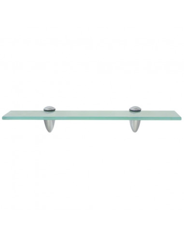 Mensole Galleggianti 2 pz in Vetro 40x20 cm 8 mm