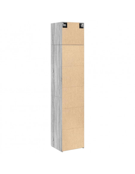 Mobile Sottile Grigio Sonoma 45x42,5x225 cm in Truciolato