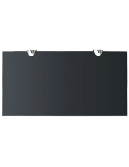 Mensole Galleggianti 2 pz in Vetro 40x20 cm 8 mm