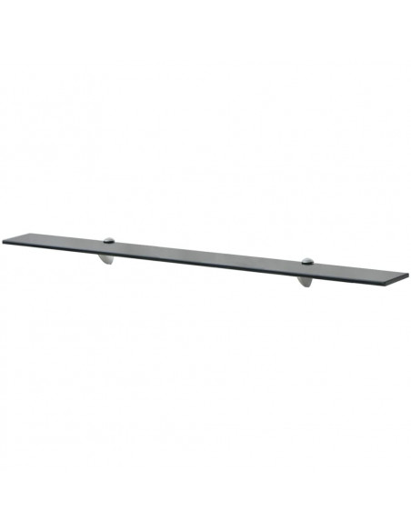 Mensole Galleggianti 2 pz in Vetro 100x20 cm 8 mm