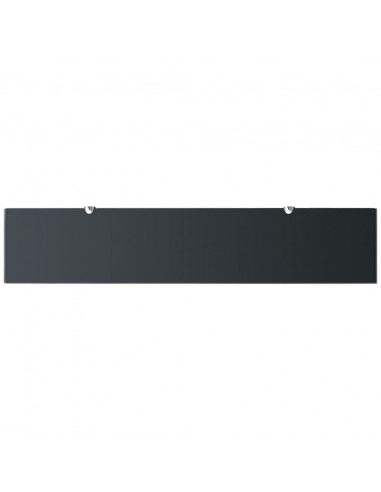 Mensole Galleggianti 2 pz in Vetro 100x20 cm 8 mm