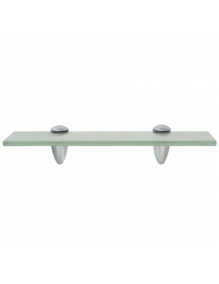 Mensole Galleggianti 2 pz in Vetro 30x20 cm 8 mm