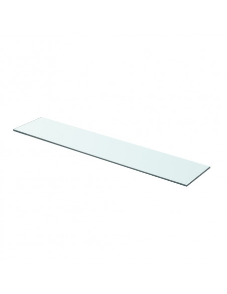 Mensole in Vetro Trasparente 2 pz 70x15 cm