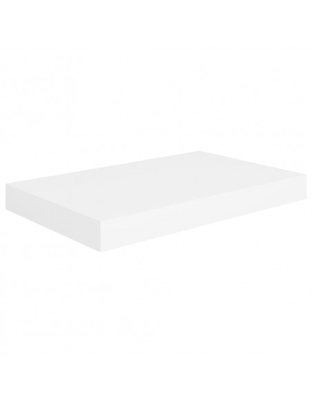Scaffale a Parete Bianco 40x23x3,8 cm in MDF