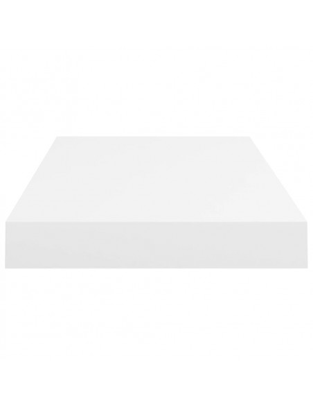 Scaffale a Parete Bianco 50x23x3,8 cm in MDF