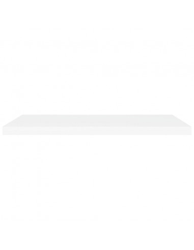 Scaffali a Parete 4 pz Bianchi 90x23,5x3,8 cm in MDF