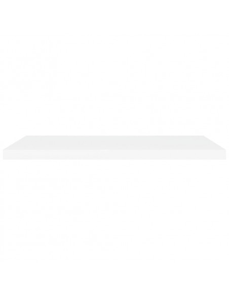 Scaffali a Parete 4 pz Bianchi 90x23,5x3,8 cm in MDF