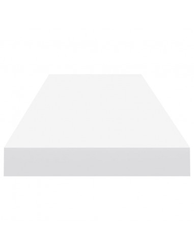 Scaffali a Parete 4 pz Bianchi 90x23,5x3,8 cm in MDF