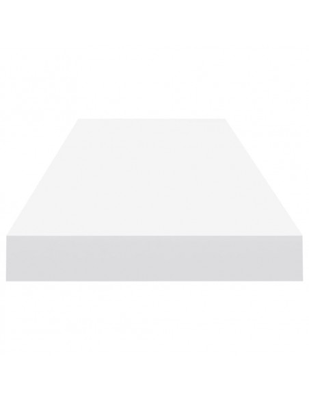 Scaffali a Parete 4 pz Bianchi 90x23,5x3,8 cm in MDF