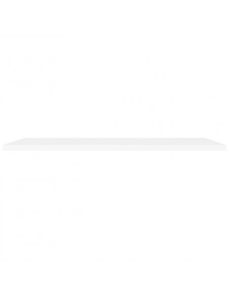 Scaffali a Parete 4 pz Bianchi 120x23,5x3,8 cm in MDF