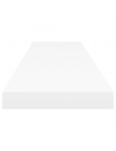 Scaffali a Parete 4 pz Bianchi 120x23,5x3,8 cm in MDF