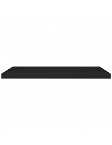 Scaffali a Parete 4 pz Neri 90x23,5x3,8 cm in MDF