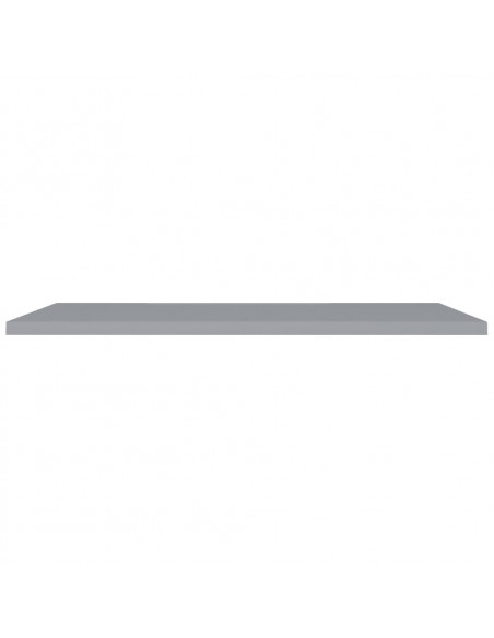 Scaffale a Parete Grigio 120x23,5x3,8 cm in MDF