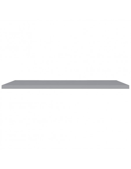 Scaffali a Parete 2 pz Grigi 120x23,5x3,8 cm in MDF