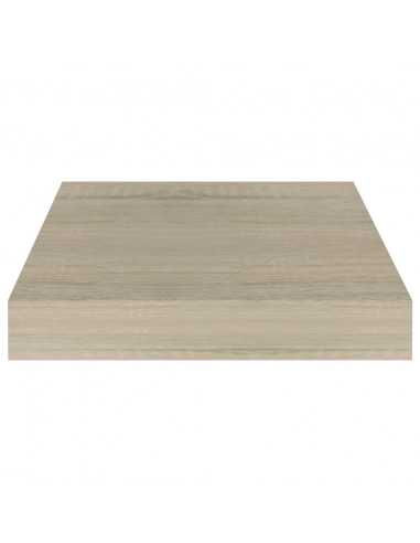 Scaffale a Parete Rovere 23x23,5x3,8 cm in MDF