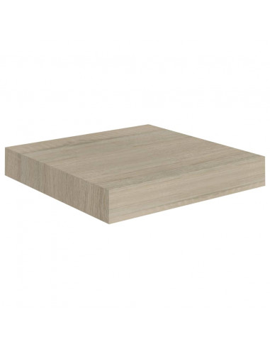 Scaffali a Parete 4 pz Rovere 23x23,5x3,8 cm in MDF