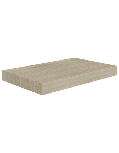 Scaffali a Parete 2 pz Rovere 40x23x3,8 cm in MDF