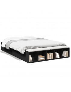 Giroletto Nero 140x200 cm in Legno Multistrato 2